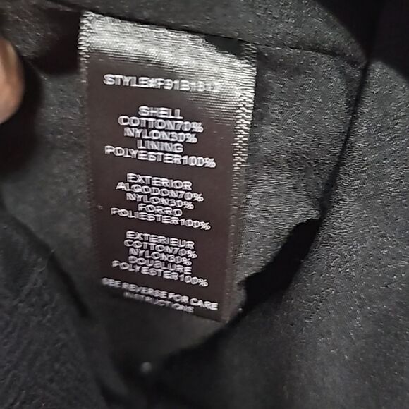 Adelyn Rae Black Crochet Overlay Black Cropped One Piece Jumper Size Small - Picture 10 of 11